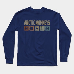 Arctic Monkeys Control Button Long Sleeve T-Shirt